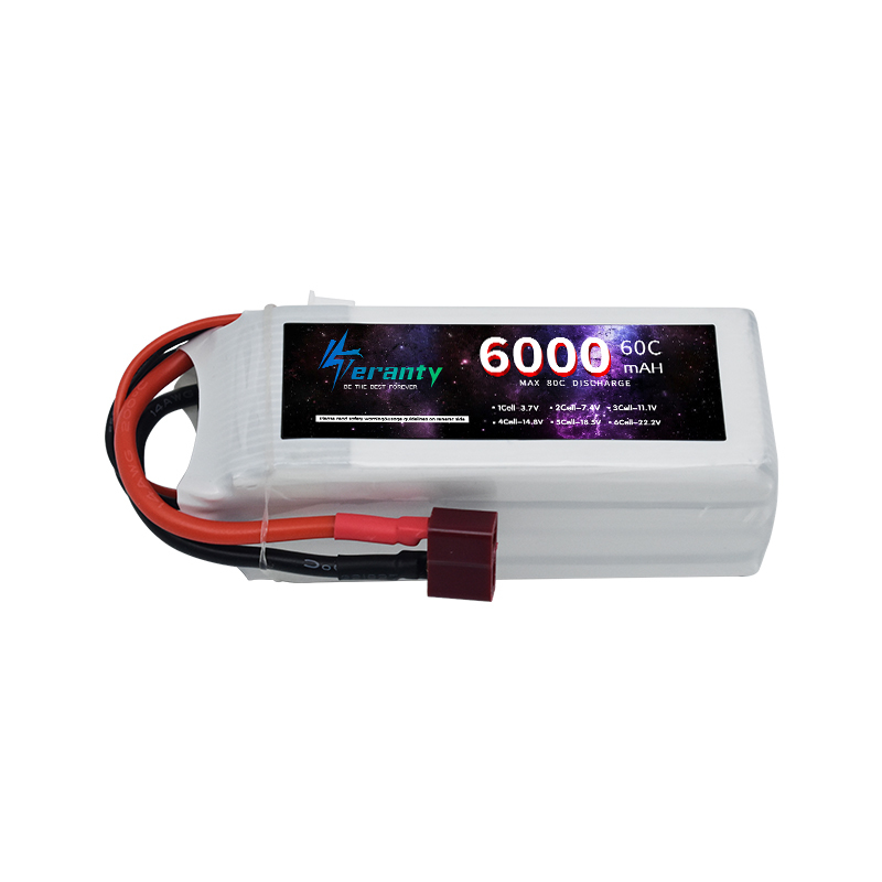 แบตเตอรี่ Lipo 14.8V 6000mAh 4 - 4S Lipo Battery 14.8V 6000Mah บทวิจารณ์และราคา